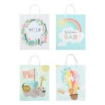 12x10x5 in. Large Vertical Baby Gift Bags - Image 6