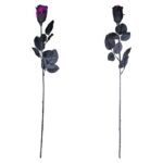 Floral Garden Halloween-Themed Single Roses, 24 in.