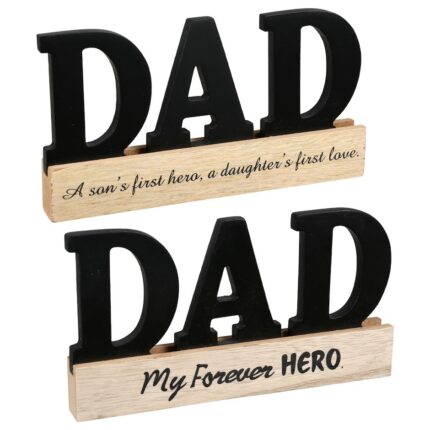 Assorted Wooden Dad Stands, 1 ct.