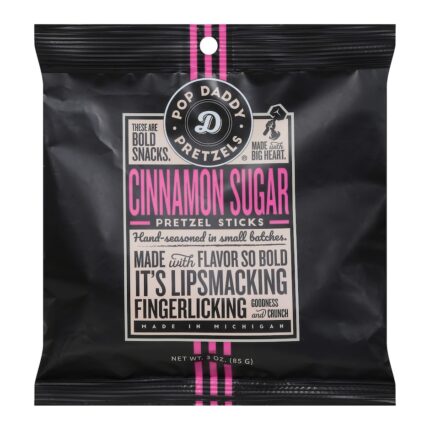 Pop Daddy Pretzels Cinnamon Sugar Pretzel Sticks, 1-ct.