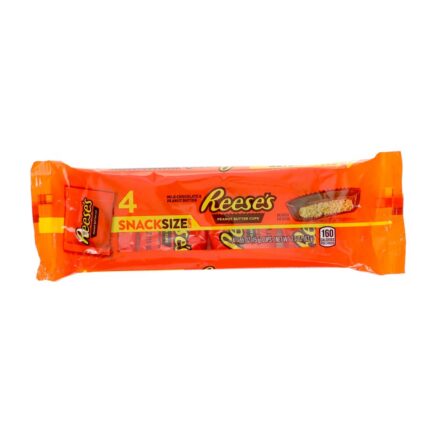 Reese's Milk Chocolate & Peanut Butter Snack Size Peanut Butter Cups 4 - 0.55 oz Cups