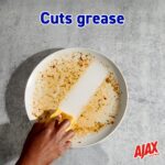 Ajax Ultra Liquid Dish Soap Citrus Scent and Salt, Cuts Grease and Stains, 12.4 Oz. Bottle - Image 13