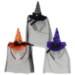 Colorful Halloween Witch Hat Headbands - Image 2