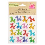 Crafter's Square Puffy Stickers, 5x5.125-in. Sheets - Image 2