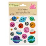 Crafter's Square Puffy Stickers, 5x5.125-in. Sheets - Image 7