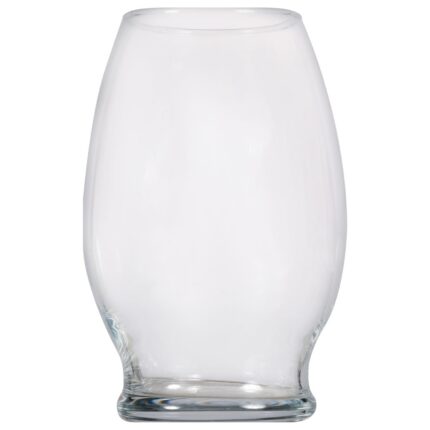 Floral Garden Clear Mario Glass Vases, 7 in.
