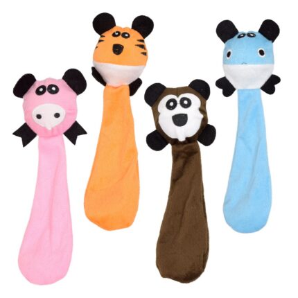 Greenbrier Kennel Club Plush Animal-Ball Dog Toys