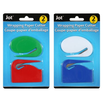 Jot Wrapping Paper Cutters, 2-ct. Packs