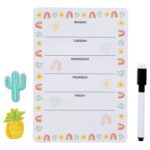 Peace and Love Themed Dry Erase Boards, 10x6-in. - Image 2