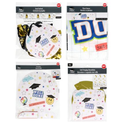 Seasonal Collection Graduation Assorted Party Décor