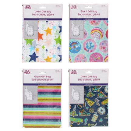 Voila All Occasion Giant Gift Bags, 44x36 in.