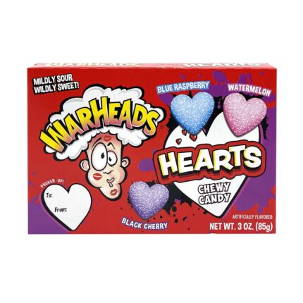 Warheads Heart-Shaped Candies, 1-ct.