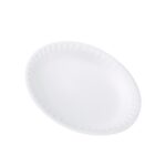 White Foam Snack Plates, 40-ct. - Image 3